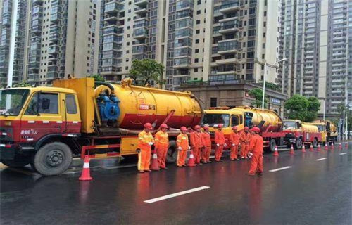 苏尼特右市政管道清淤